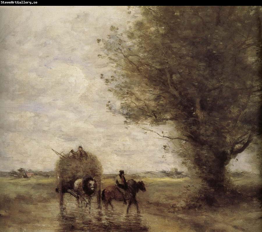 unknow artist The wagon  carry the grass